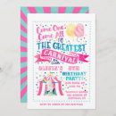 Search for girl circus invitations Modern