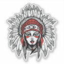 Search for native america stickers Feathers