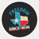 Search for texas day stickers Red