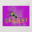 Search for feather mask postcards Purple