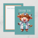 Search for highland cow thank you cards Cute