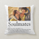 Search for soulmate cushions Black and white