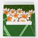 Search for floral lined envelopes White flowers