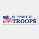 Search for support the troops bumper stickers Army