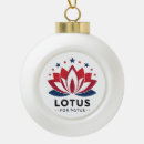 Search for lotus christmas tree decorations Kamala