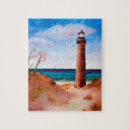 Search for michigan lighthouse puzzles Nautical
