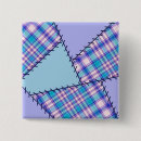 Search for blue plaid pattern badges Purple