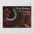Search for horseshoe christmas cards Equestrian