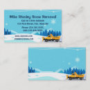 Search for snow shoveling business cards Ploughing