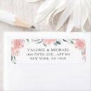 Search for pastel return address labels Botanical