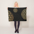 Search for sacred geometry blankets Fleur de vie
