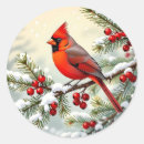 Search for pine branch stickers Cardinal