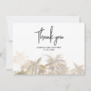 Search for destination thank you cards Palm trees