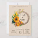 Search for rustic sunflower invitations Trendy