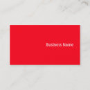 Search for red business cards Simple