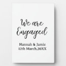 Search for engagement signs We are engaged