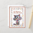 Search for cat pun christmas cards Modern