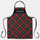 Search for plaid aprons Tartan