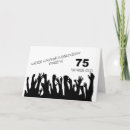 Search for 75th anniversary invitations Party