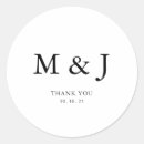 Search for monogram thank stickers Trendy