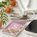Search for and green stripe key rings For her