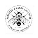 Search for bumblebee rubber stamps Return address