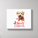 Search for funny christmas canvas prints Weimaraner