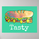 Search for sub sandwiches posters Cute sandwich
