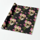 Search for dia de los muertos wrapping paper Flowers