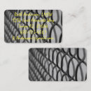 Search for fence business cards Urban
