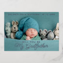 Search for godparents proposal invitations Cute