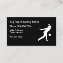 Search for bowl business cards Bowler