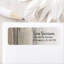 Search for western style return address labels Rustic