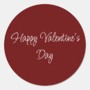 Search for simple valentines day stickers Red