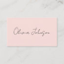 Search for signature business cards Beauty