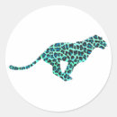 Search for blue leopard stickers Teal