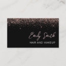 Search for black glitter business cards Elegant
