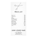 Search for barber price lists Elegant