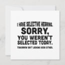 Search for selective invitations Selected