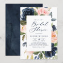 Search for blush floral bridal shower invitations Botanical