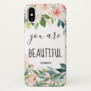 Search for watercolor typography iphone cases Flower
