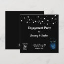 Search for lights engagement party invitations Firefly
