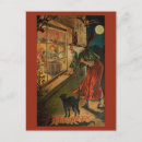 Search for apple bobbing postcards Witch