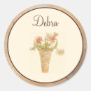 Search for elegant vintage stickers Round