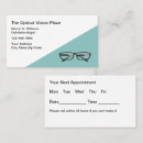 Search for optical business cards Vision