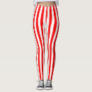 Search for red and white striped leggings Modern