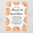 Search for pumpkin sweet 16 invitations Birthday