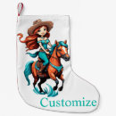 Search for cowgirl christmas stockings Horses
