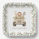 Search for wild one plates Safari baby shower