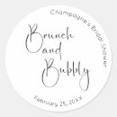 Search for brunch bridal shower stickers Minimalist